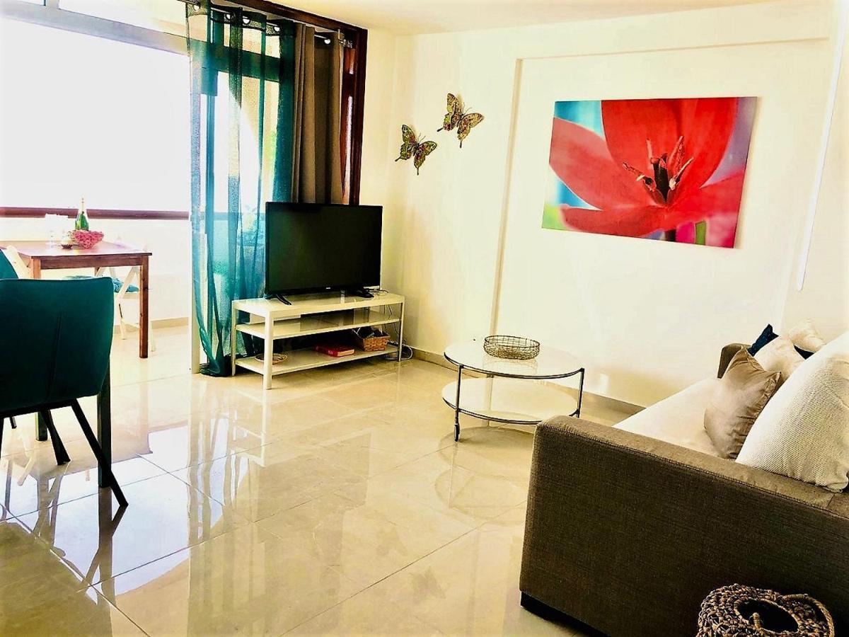 Ferienwohnung Ocean And Sun View In Palm Mar Exterior foto
