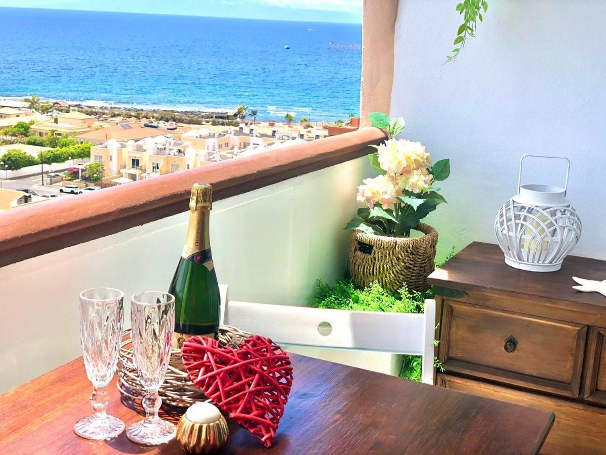 Ferienwohnung Ocean And Sun View In Palm Mar Exterior foto