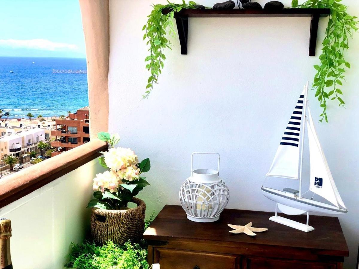 Ferienwohnung Ocean And Sun View In Palm Mar Exterior foto