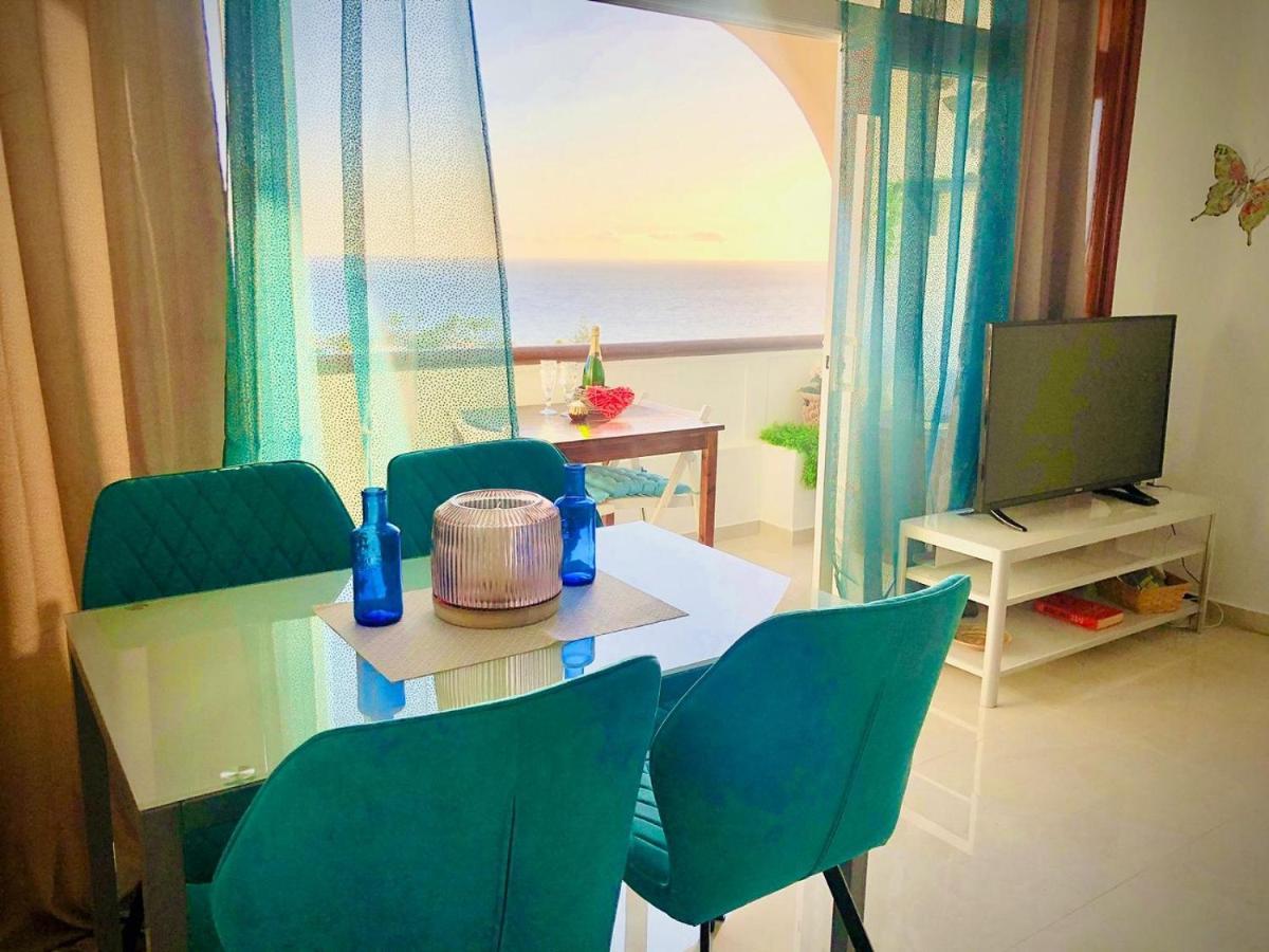 Ferienwohnung Ocean And Sun View In Palm Mar Exterior foto