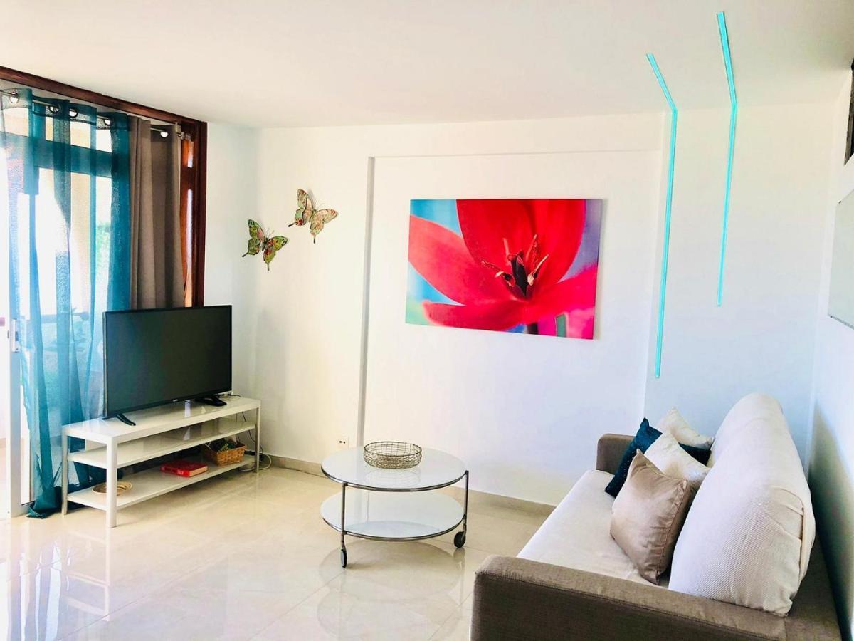 Ferienwohnung Ocean And Sun View In Palm Mar Exterior foto