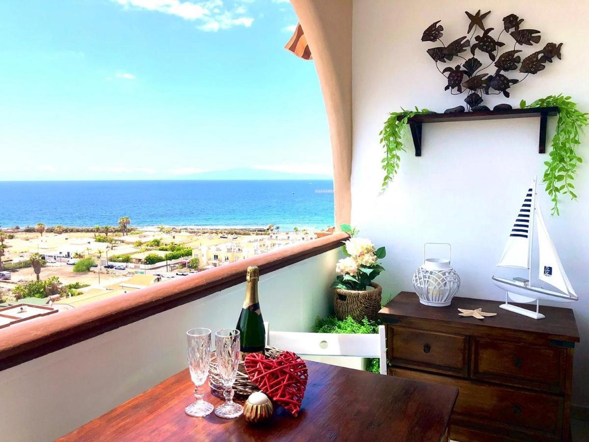Ferienwohnung Ocean And Sun View In Palm Mar Exterior foto