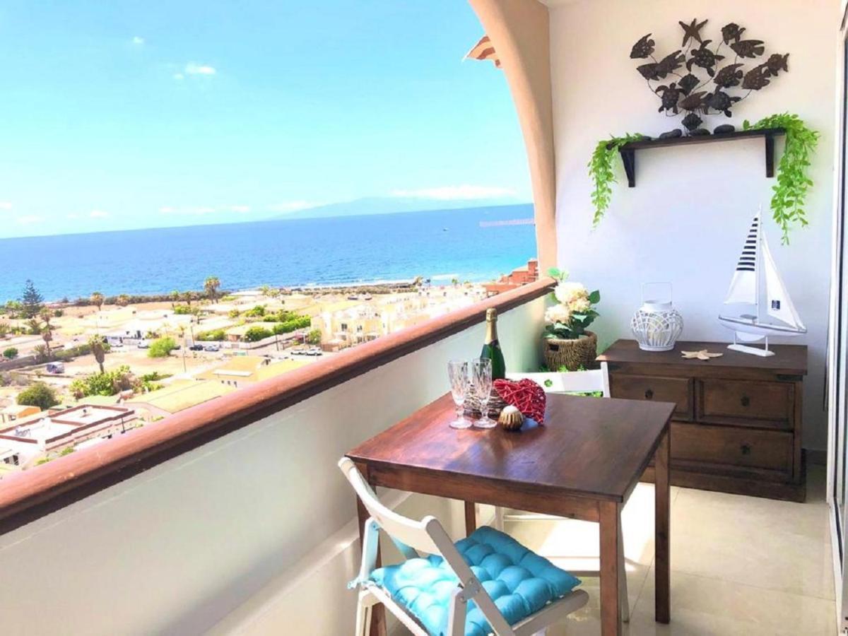 Ferienwohnung Ocean And Sun View In Palm Mar Exterior foto