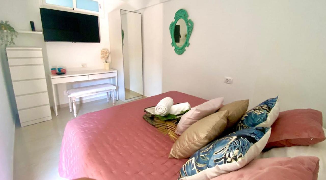 Ferienwohnung Ocean And Sun View In Palm Mar Exterior foto