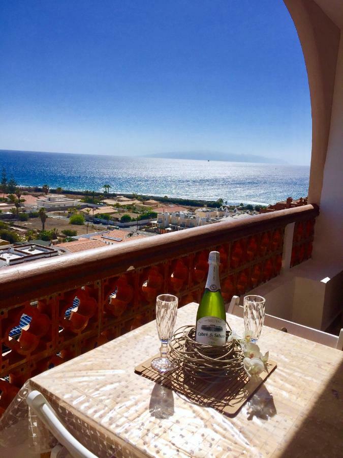 Ferienwohnung Ocean And Sun View In Palm Mar Exterior foto